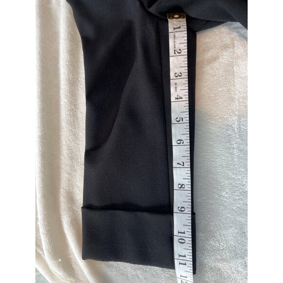 Nipon Boutique Black Open Front Jacket Blazer Size 6 12j - Picture 9 of 11